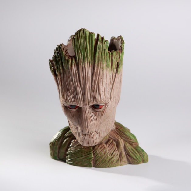Цветочный горшок кашпо Primo Грут Groot для цветов и канцелярии (GR-07) - изображение 2