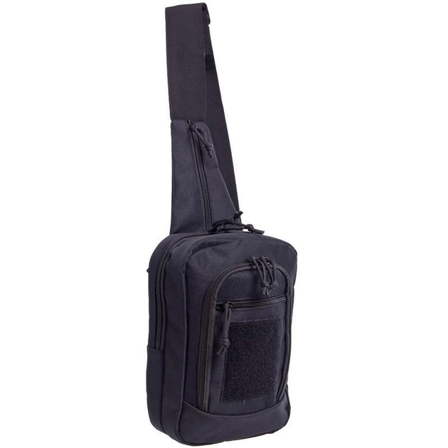 Сумка слинг тактический рюкзак с кобурой SILVER KNIGHT 224 черный - зображення 1