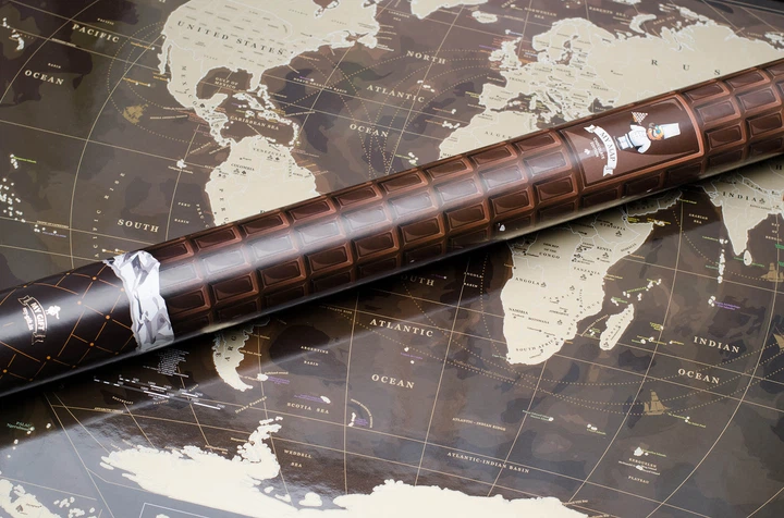 Скретч карта MyMap Chocolate Edition - изображение 4