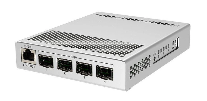 Комутатор керований Mikrotik Cloud Router Switch (CRS305-1G-4S+IN) - Фото 1 Комутатор керований Mikrotik Cloud Router Switch (CRS305-1G-4S+IN) - зображення 1