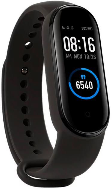 Фітнес-браслет Xiaomi Mi Band 5 Black (XMSH10HM) Міжнародна версія - зображення 3