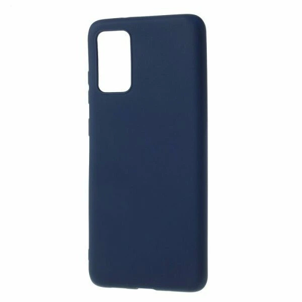Чехол Soft Touch для Samsung Galaxy S20 Plus (G985) силикон бампер темно-синий - Фото 2 Чехол Soft Touch для Samsung Galaxy S20 Plus (G985) силикон бампер темно-синий - изображение 2