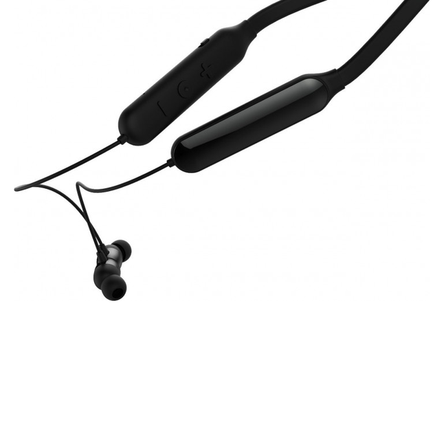 Навушники вакуумні безпровідні Bluetooth Remax RB-S17 Neckband чорні - зображення 5