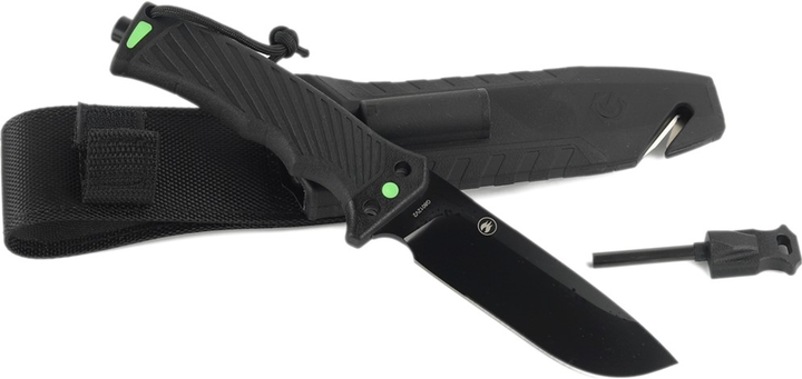 Нож Ganzo G8012V2 Черный (G8012V2-BK) - изображение 2