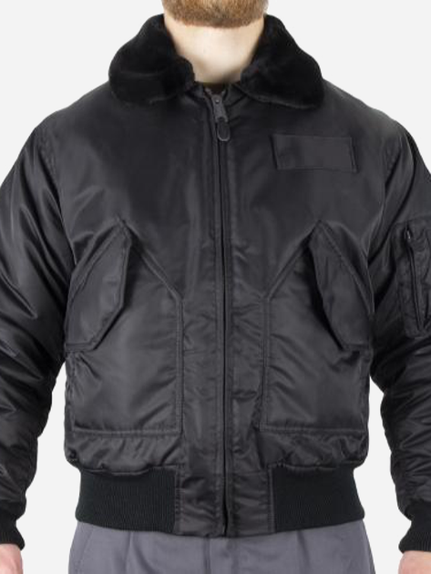 Куртка лётная мужская MIL-TEC CWU S.W.A.T. 10405002 2XL Black (2000000004709) - изображение 1
