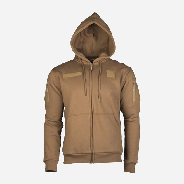 Толстовка тактична чоловіча MIL-TEC TACTICAL HOODIE 11472019 M Coyote (2000980459261) - зображення 1