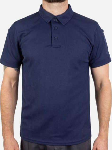 Поло тактичне MIL-TEC Sturm Tactical Short Sleeve Polo QuickDry 10961003 L Dark Navy (2000980530694) - зображення 1