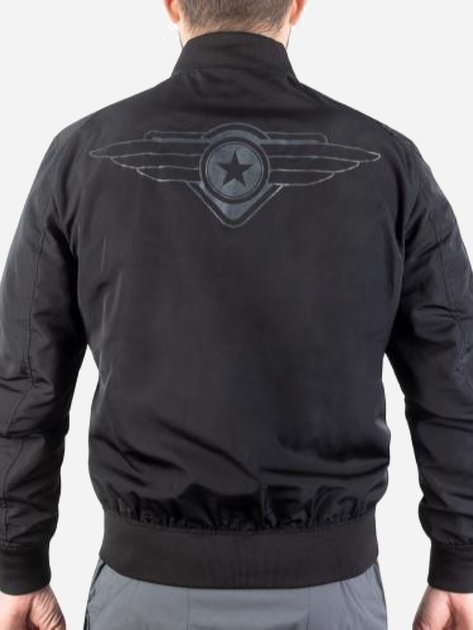 Куртка літна чоловіча MIL-TEC Sturm Flight Jacket Top Gun Base 10430602 2XL Black (2000980537204) - зображення 2