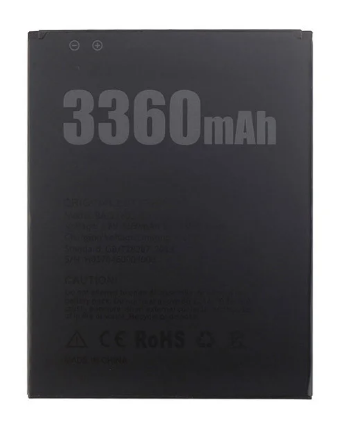 Акумулятор Doogee X10/X10s/BAT17603360 3360 mAh AAAA - зображення 3