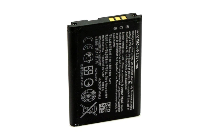 Акумулятор Nokia BV-5J / Lumia 435, 1560 mAh - зображення 2