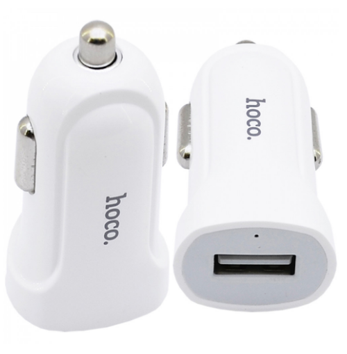 Автомобільне ЗУ Hoco Z2 Charger 1.5 A 1USB - Фото 1 Автомобільне ЗУ Hoco Z2 Charger 1.5 A 1USB - зображення 1