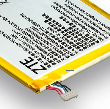 Аккумулятор ZTE V5 Pro / Li3830T43P6h856337, 3000 mAh АААА Original PRC - изображение 3