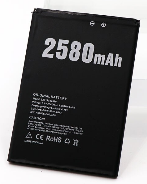Аккумулятор Doogee X20 / X20L / BAT17582580 2580 mAh Original PRC - Фото 4 Аккумулятор Doogee X20 / X20L / BAT17582580 2580 mAh Original PRC - изображение 4