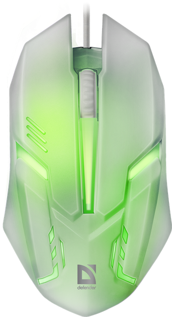 Миша Defender Cyber MB-560L, White, USB (52561) - Фото 1 Миша Defender Cyber MB-560L, White, USB (52561) - изображение 1