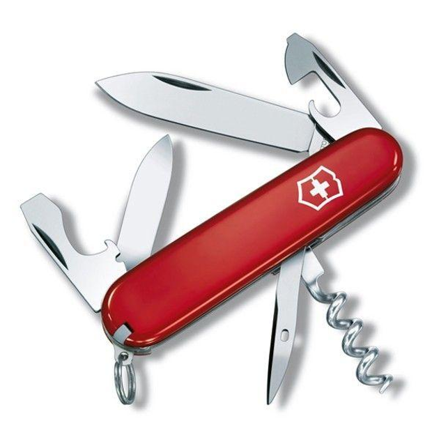 Складаний швейцарський армійський ніж 84мм Victorinox Tourist Red 0.3603 84мм - зображення 1