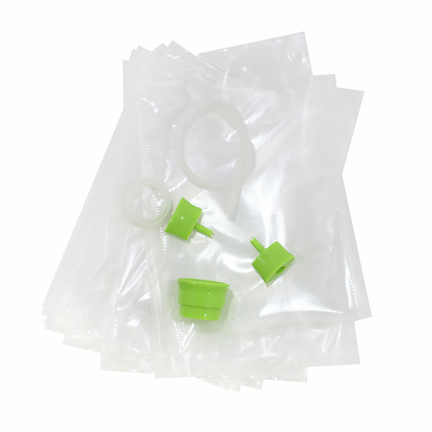 Вакууматор Lesko GW-02 Black для упаковки продуктов вакуумный упаковщик для дома - изображение 7