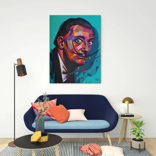 Картина Удивленный Сальвадор Дали30x40 см (P0486) - Фото 4 Картина Удивленный Сальвадор Дали30x40 см (P0486) - изображение 4