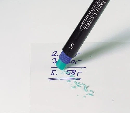 Маркер-лінер Faber-Castell MULTIMARK синій - изображение 3
