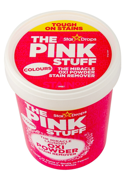 Пятновыводитель The Pink Stuff Oxi Powder Stain Remover Colour 1