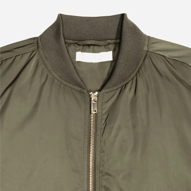 Бомбер женский H&M 0427951.2408_06 32 Хаки (KAY2000001238486) - изображение 4