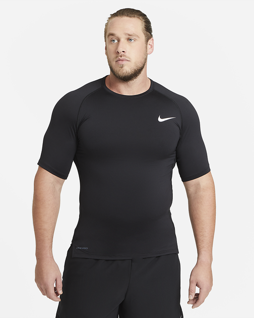 Компресійна Футболка Nike Pro Men's Tight-Fit Short-Sleeve Top(BV5631-010) XL - Фото 2 Компресійна Футболка Nike Pro Men's Tight-Fit Short-Sleeve Top(BV5631-010) XL - зображення 2