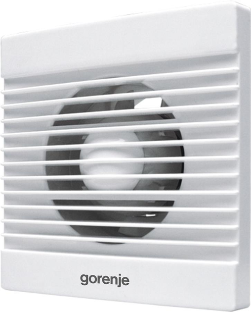 Вытяжной вентилятор Gorenje BVN100WS, 15 Вт, 70 м3/ч, 2400 об./мин ...