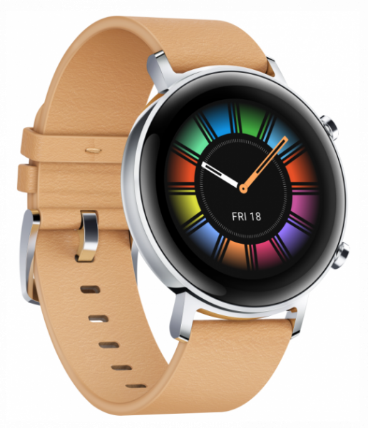 Смарт-часы Huawei Watch GT 2 42mm Gravel Beige Classic Ed (Diana-B19V) SpO2 (55024475) - Фото 2 Смарт-часы Huawei Watch GT 2 42mm Gravel Beige Classic Ed (Diana-B19V) SpO2 (55024475) - изображение 2