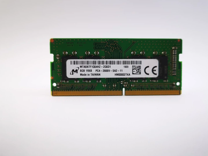 Оперативная память для ноутбука SODIMM Micron DDR4 8Gb PC4-2666V ...