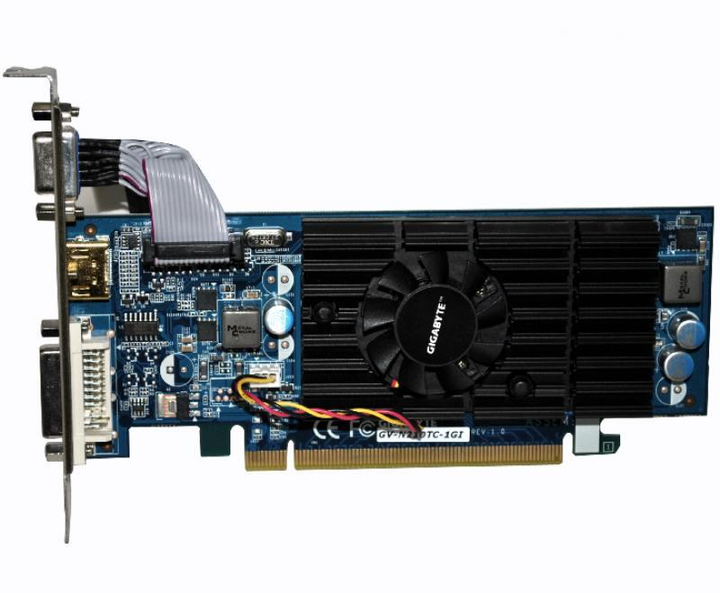 Видеокарта Gigabyte GeForce 210 (GV-N210TC-1GI), б/в – фото, отзывы ...