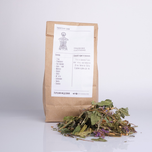 Травяной сбор для нервной системы Травяной чай Карпатский травяной сбор Лечебный фиточай - изображение 1