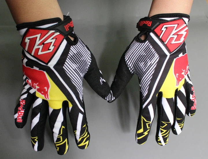 Перчатки для мотокросса Red Bull Kini DH FR черные XL - Фото 2 Перчатки для мотокросса Red Bull Kini DH FR черные XL - изображение 2