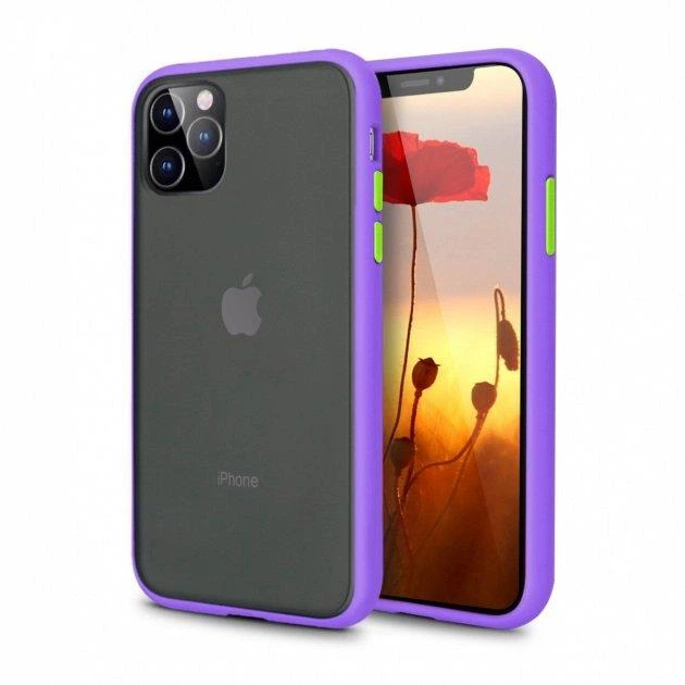 Противоударный чехол Avenger case для iPhone 11 Pro max (10) Purple - Фото 1 Противоударный чехол Avenger case для iPhone 11 Pro max (10) Purple - изображение 1