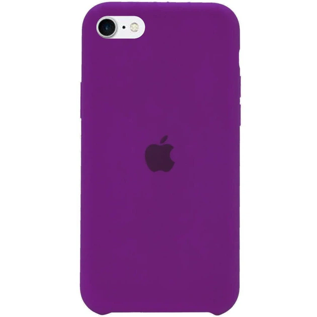 Чохол Silicone case SE 2020 Purple фіолетовий - Фото 1 Чохол Silicone case SE 2020 Purple фіолетовий - зображення 1