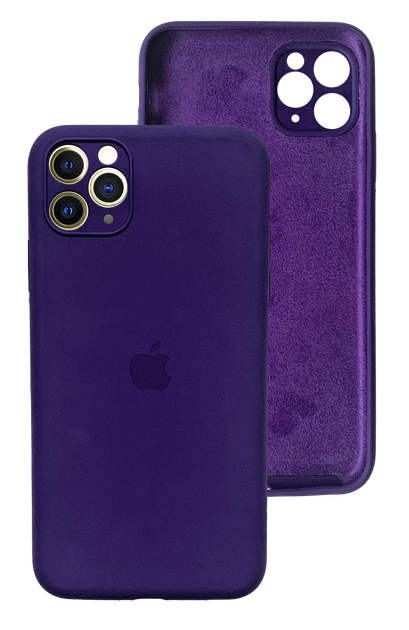 Чехол Silicone case Full Camera Protective для IPhone 11 Pro max Ultraviolet фиолетовый - Фото 1 Чехол Silicone case Full Camera Protective для IPhone 11 Pro max Ultraviolet фиолетовый - изображение 1