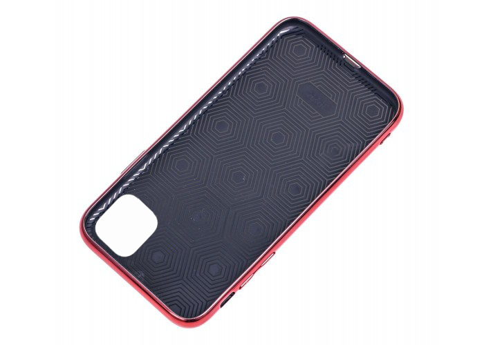 Чохол скляний Glass case для iPhone 11 (01) Red червоний - зображення 3