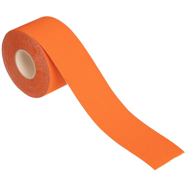 Кінезіо тейп пластир Kinesio Tape SP-Sport 5504-2,5 ширина 2,5см довжина 5м Orange - зображення 2