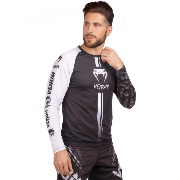 Рашгард мужской с длинным рукавом Venum Logos 8128 размер XL (48-50 ...