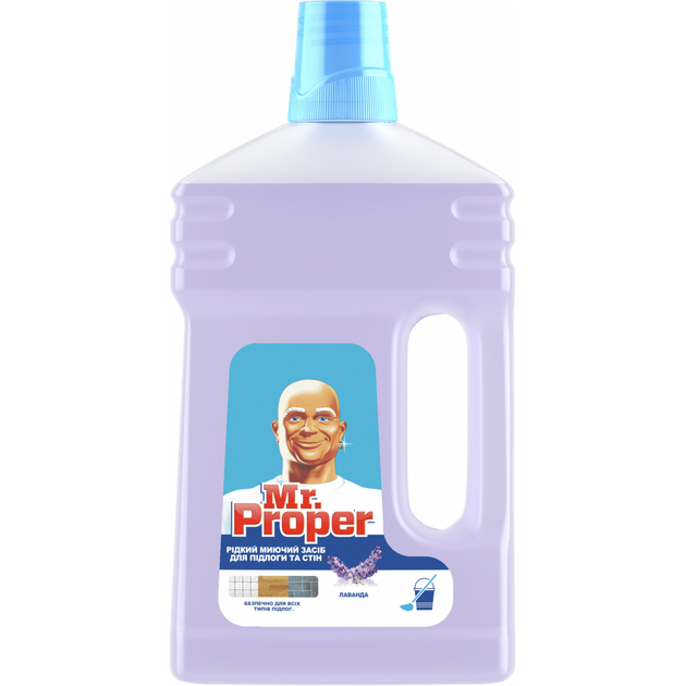 Средство для мытья пола Mr. Proper Лаванда 750 мл (8006540208410 ...