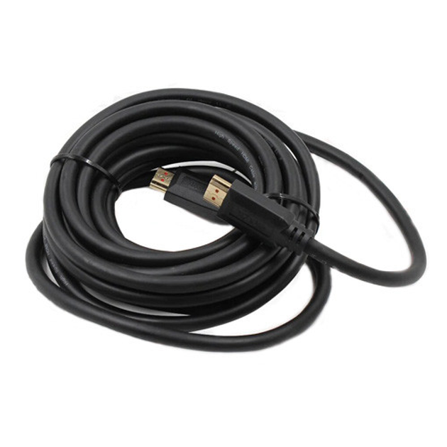 Кабель HDMI - HDMI 5м v2.0 позолочений грубий – фото, відгуки ...