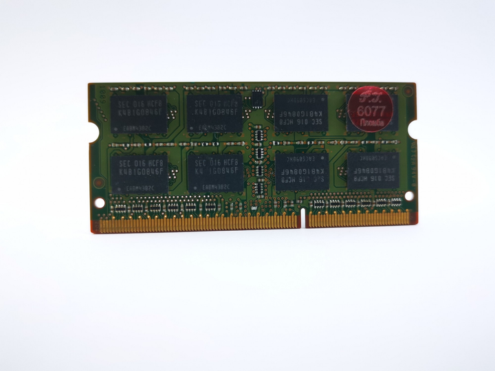 Оперативная память для ноутбука SODIMM Samsung DDR3 2Gb 1066MHz PC3 ...