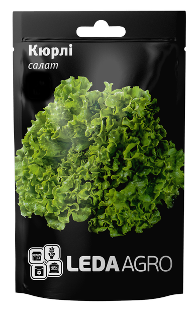 Кюрлі Салат Насіння Leda Agro 10 шт - изображение 3