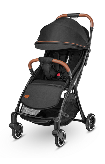 Прогулянкова коляска Lionelo JULIE ONE BLACK - зображення 2