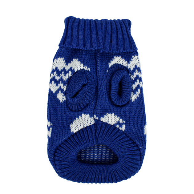 Светр для собак Taotaopets 357704 Серця Blue-White L TR_6216-34388 - зображення 2