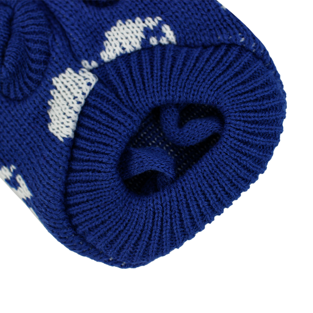 Светр для собак Taotaopets 357704 Серця Blue-White L TR_6216-34388 - зображення 5