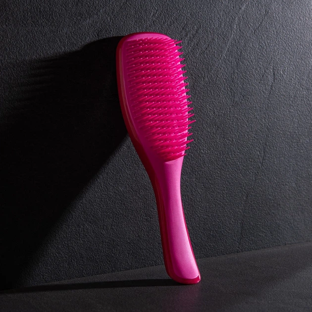 Щітка для волосся Hair Comb Wet Detangling Hair Brush Red-Pink - зображення 2