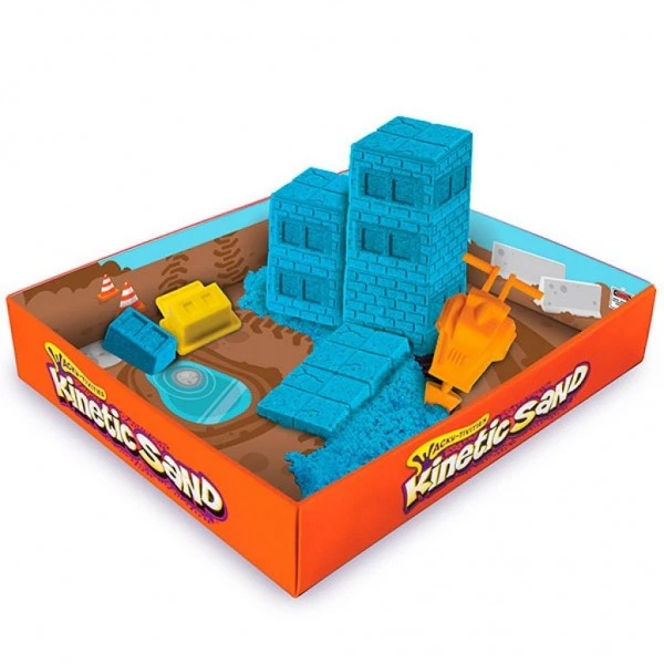 Набір для творчості Kinetic Sand Construction Zone синій (71417-2) - зображення 4