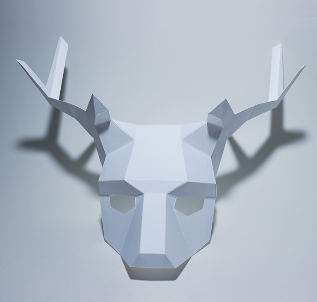 Маска Олень из бумаги, паперкрафт, бумажный конструктор 3D сборная модель набор для сборкиМаска Олень из - Фото 1 Маска Олень из бумаги, паперкрафт, бумажный конструктор 3D сборная модель набор для сборкиМаска Олень из - изображение 1