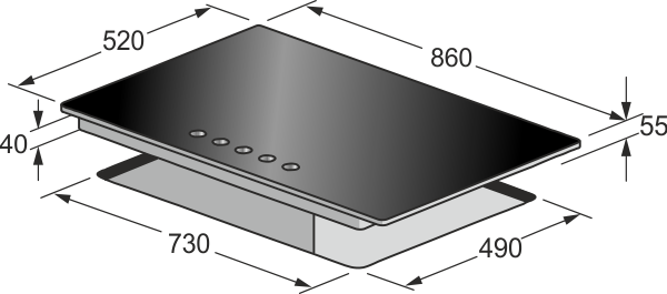 Варочная поверхность газовая Kaiser KCG 9387 Turbo - изображение 2