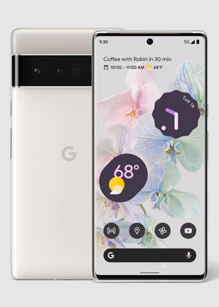 Google Pixel 6 Pro 12/128GB Cloudy White - Фото 1 Google Pixel 6 Pro 12/128GB Cloudy White - изображение 1