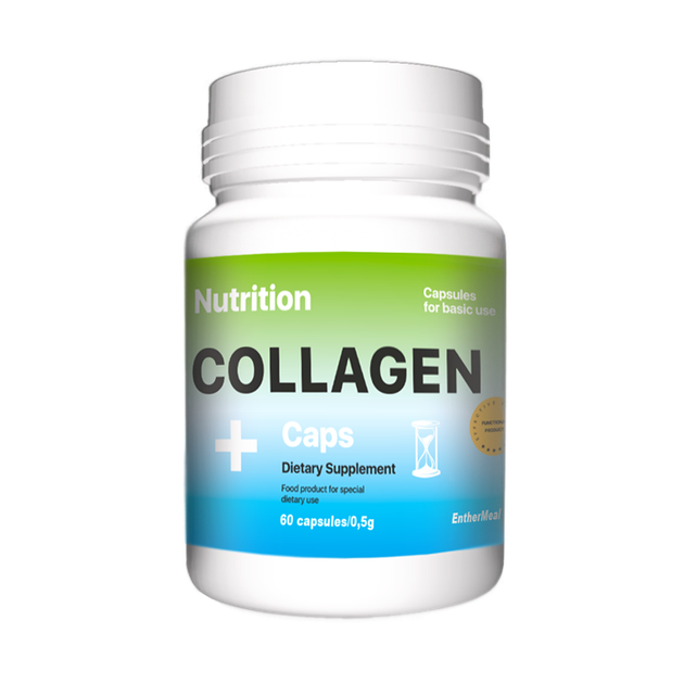 Колаген EntherMeal COLLAGEN+ 60 капсул - изображение 1